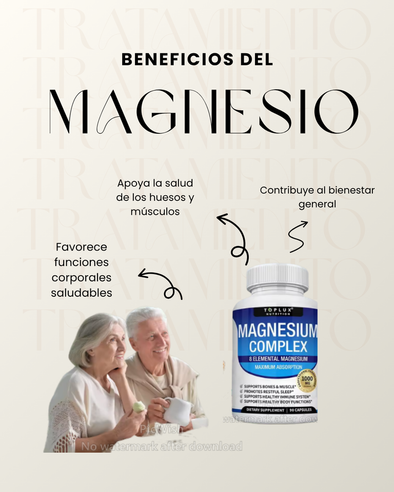 ⭐ Magnesium Complex – Professional Formulation (90 cápsulas) 💊